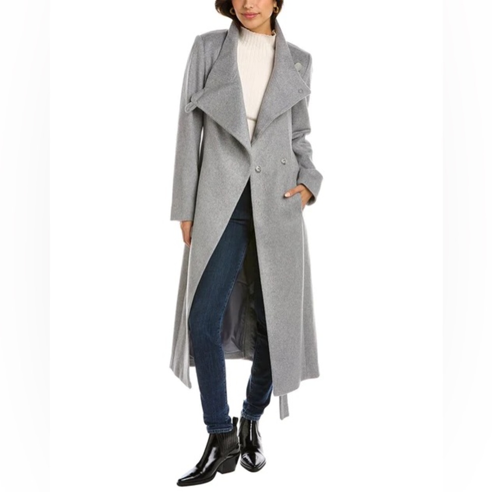 NWOT Kenneth Cole Double Face Wool Coat